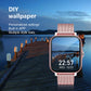 Smart watch wireless calling/dial Sport mode calling reminder and rejection fitness monitoring for iPhone/Android