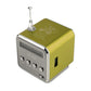 TD-V26 Mini Bluetooth Speaker with FM Radio MP3 Player LED Display and TF Card Support in Portable Design