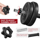 Adjustable Dumbbells Weight Set Dumbbell Weights Exercise Fitness Equipment w/4 Spinlock Collars for Home Gym Strength Training