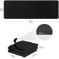 Foldable Travel Yoga Mat 6mm Thick with Carrying Bag, Non-Slip TPE Exercise Pilates Mat for Home and Gym Use