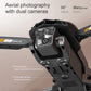 2024 New D88 Drone 8K HD Dual Camera Professional Aerial Photography Optical Flow Hovering Gesture Shooting Folding Quadcopter