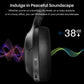 Refurbished TOZO Hi-Res Over Ear Headphones with Mic Hybrid Active Noise Cancelling 38dB Wireless&Wired Headsets 40mm Driver