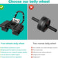 Automatic Rebound Ab Roller Wheel with Elbow Support 4-Wheel Design Core Exercise Equipment for Home Gym Abdominal Workout Machi
