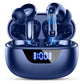 Wireless Headphones,Bluetooth 5.3 Stereo Earphones in Ear with 4 ENC Mic Clear Calls,Noise Cancelling Ear Buds,48H battery life.
