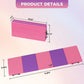 Folding Gym Mat Thicken Extra Firm High Density Tumbling Exercise Mat for Home Gym,Gymnastics,Martial Arts,Yoga&Pilates,Non-Slip