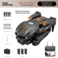 2024 New D88 Drone 8K HD Dual Camera Professional Aerial Photography Optical Flow Hovering Gesture Shooting Folding Quadcopter