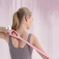 Premium Yoga Resistance Band for Total Body Workout Back Stretching Strength Training and Flexibility Exercise Durable