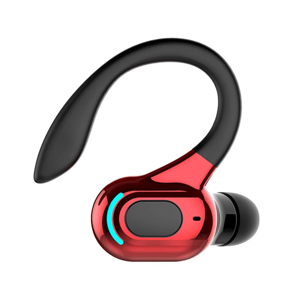 M-F8 Waterproof Bluetooth 5.2 Single Ear Wireless Earbuds with Noise Cancellation and 10 Hours Battery Life