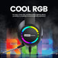 Lenovo E08 E-sports Gaming Wired Headphone RGB Light Computer Laptop 7.1 Virtual Surround Sound Effects Headset with Microphone