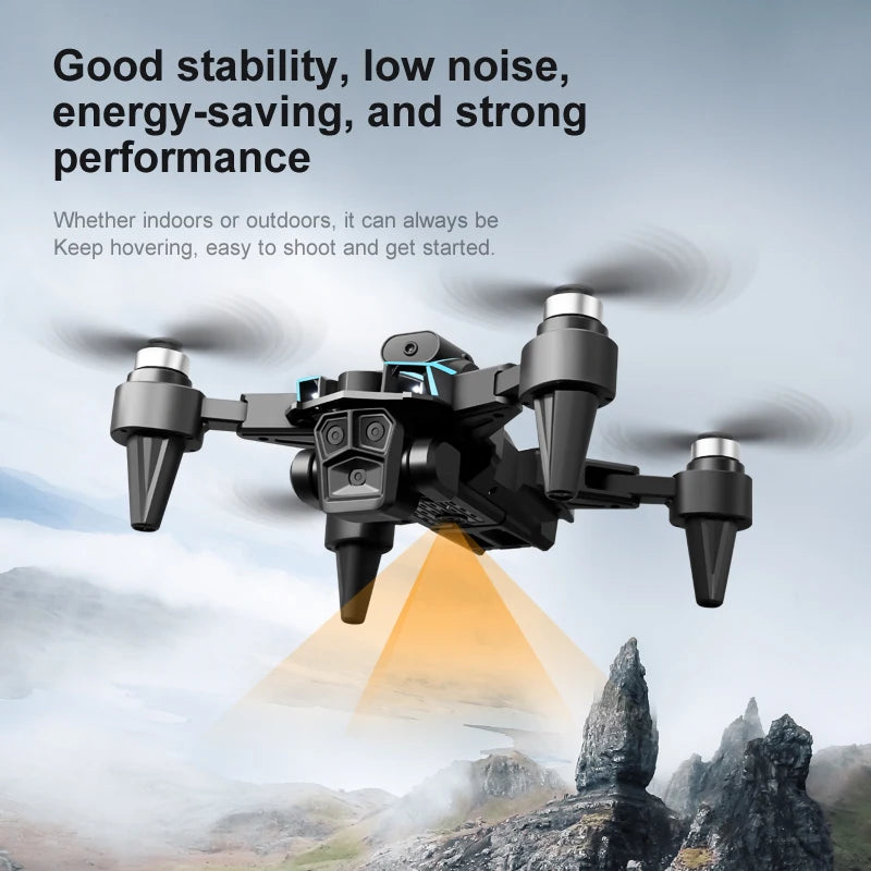 K12 MAX DRONE Three Camera Aerial Photography Brushless Obstacle avoidance Remote Control UAV Quadcopter Toys for Adults Kids