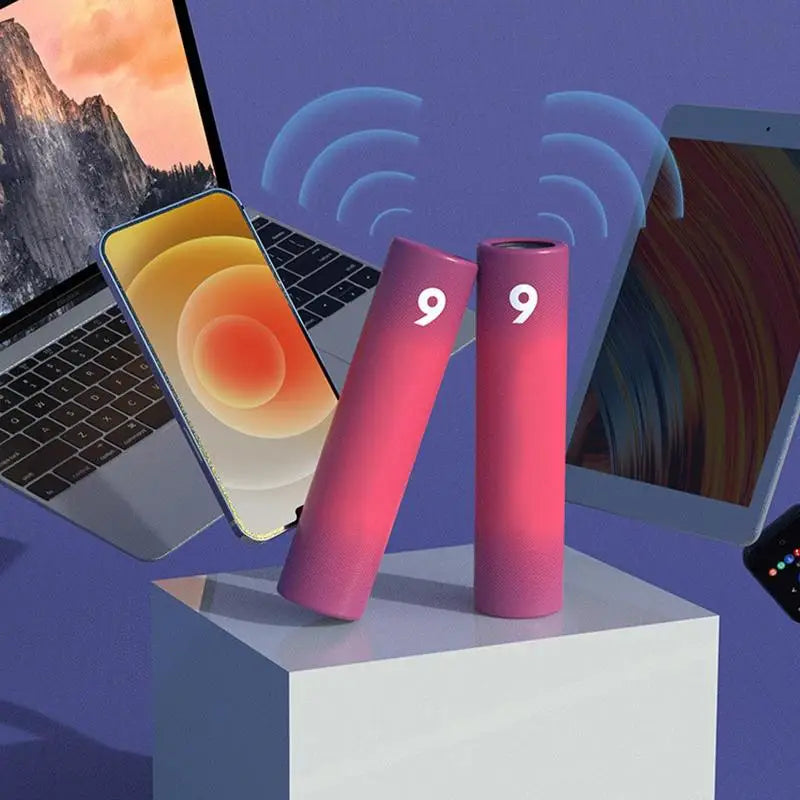 Wireless Induction Speaker Stick Shape Sound Player IPX6 Waterproof Music Playback Tool Cool Technology Gadget With Colorful