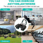Automatic Rebound Ab Roller Wheel with Elbow Support 4-Wheel Design Core Exercise Equipment for Home Gym Abdominal Workout Machi
