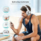 Siindoo JH-ANC805B Active Noise Cancelling Wireless Headphones Over Ear with Mic BT 5.3 HiFi Stereo Headset Deep Bass for PC TV