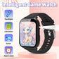 Kids Sports Smartwatch Ages 3-14: 18 Educational Games, Touchscreen Music Player, Purple Silicone Strap for Daily & Outdoor Use