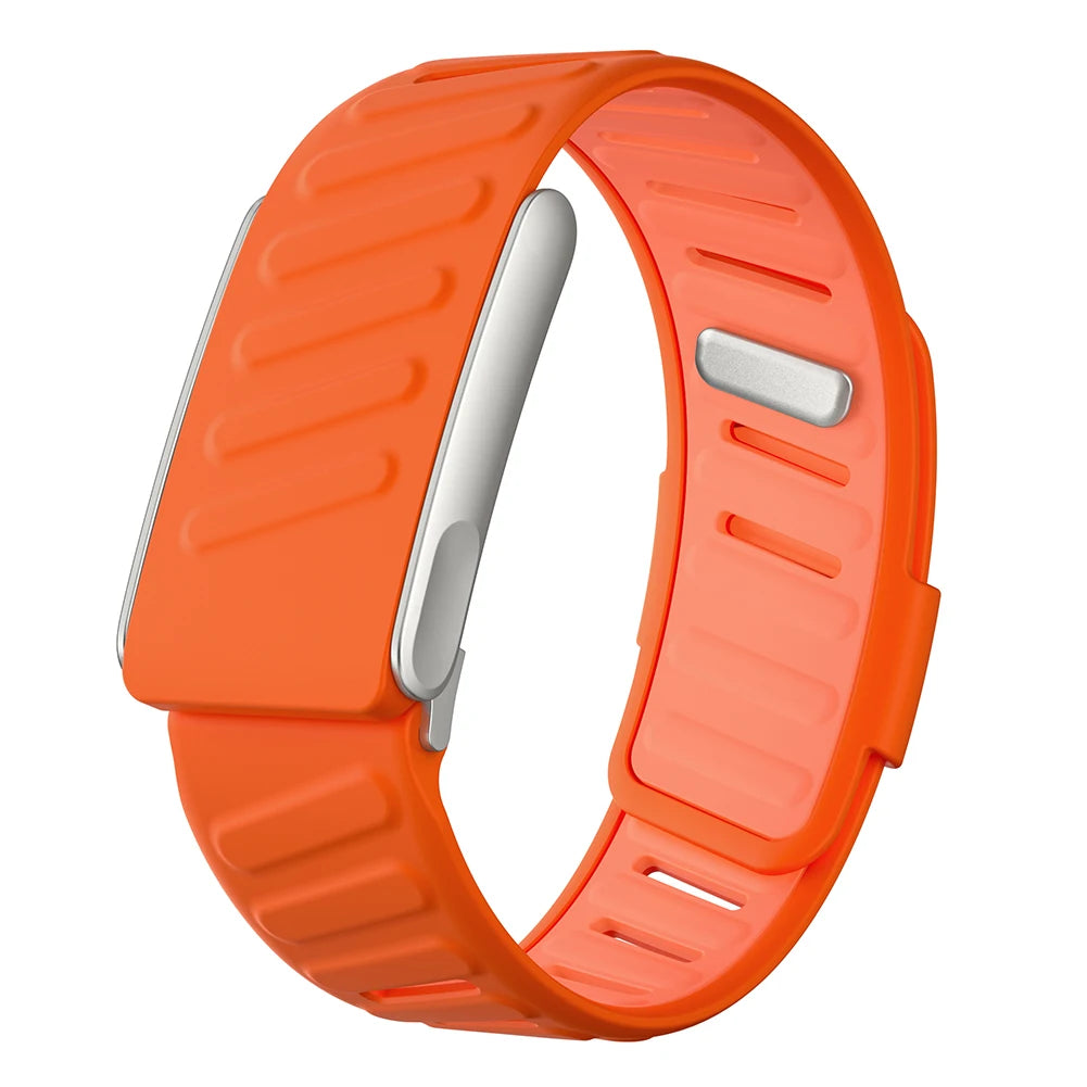 Silicone Watch Band For WHOOP 5.0 /MG SportFlex Wrist Band Soft-Touch Silicone Waterproof and Sweatproof Replacement Band