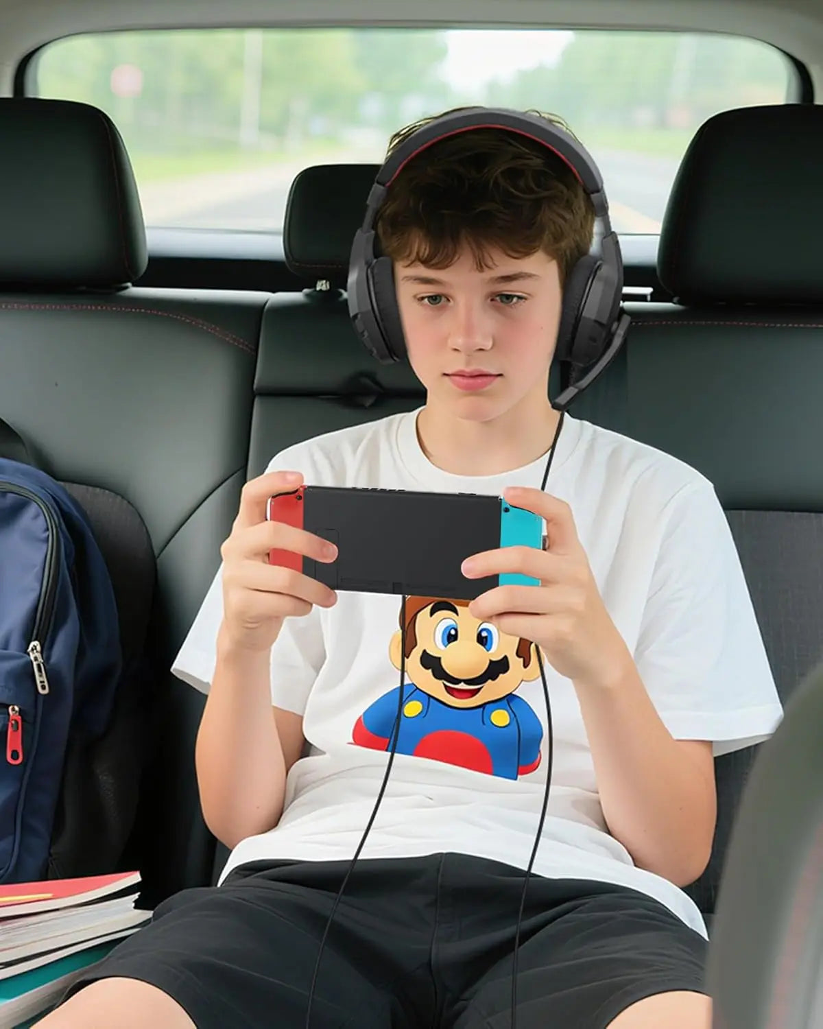 NUBWO U3 Headsets Gamer with Microphone Clear Call Microphone Volume Control Kids Gaming Headphones for PC PS4 PS5 Mac IPad Xbox
