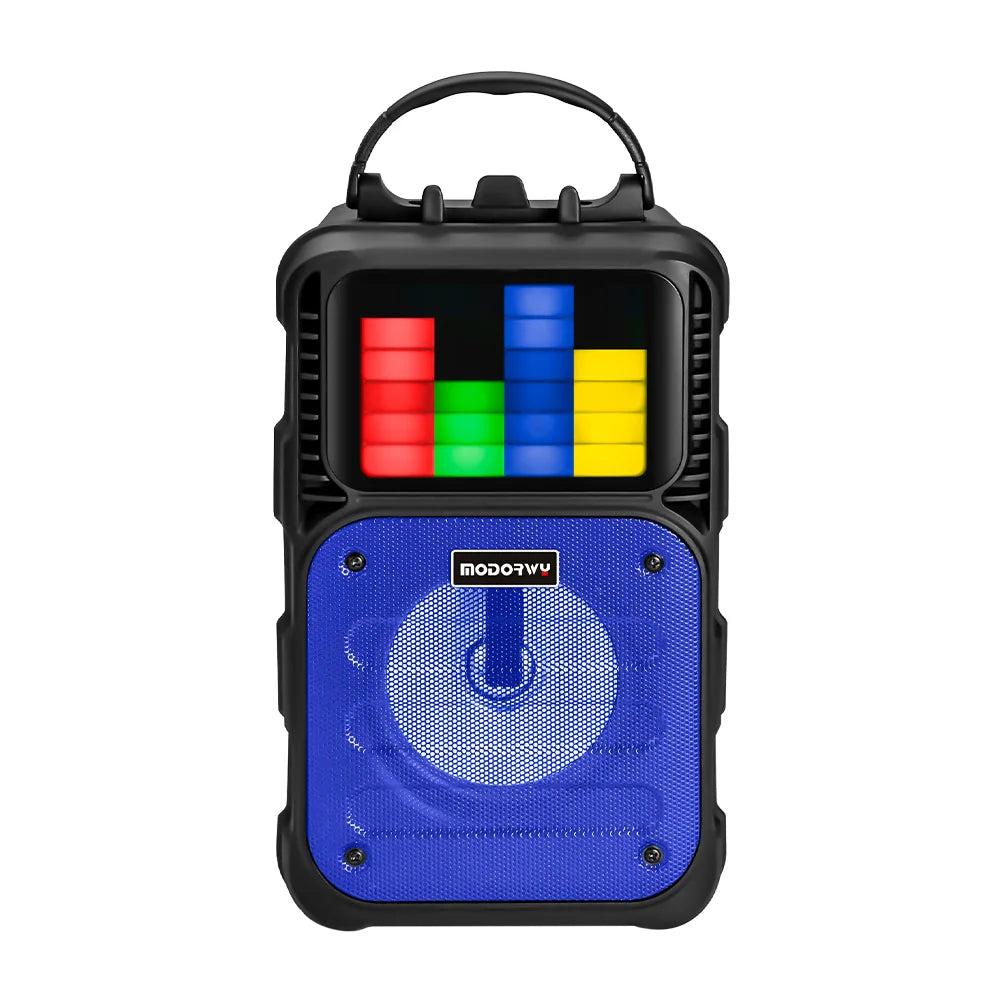 Long Standby Karaoke Speaker USB/microSD, Bluetooth, Microphone, DJ, Hi-Fi, RGB Lights, and Partybox Altavez Speaker