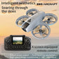 Screen-Controlled Aerial Drone with Dual Cameras, Optical Flow Positioning, Remote Control and RGB Lights - RC Flying Toy