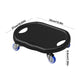 Ab Roller Wheel Board Abdominal Core Strength Training Silent Abdominal Wheel Board With Mat For Full Body Fat Burning Tummy