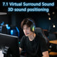 Acer Gaming Headphones with Mic 7.1 Stereo Virtual Surround LED Light Bass Earphone Headsets Gamer for Computer PC Gamer OHW303