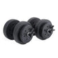 Home Gym Dumbbells Set 40lb, Adjustable Vinyl Free Weights for Beginners, Men & Women