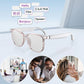 Smart Translation Glasses Wireless Bluetooth Earphones Auto Voice Translation Audio Glasses 75 Languages AI Translator Glasses