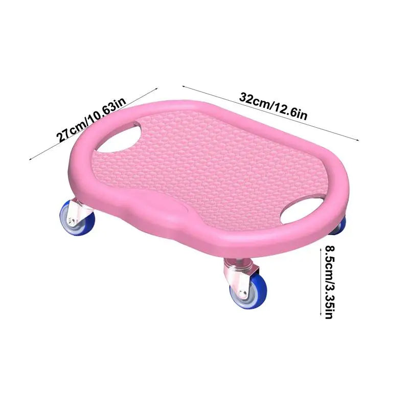 Ab Roller Wheel Board Abdominal Core Strength Training Silent Abdominal Wheel Board With Mat For Full Body Fat Burning Tummy